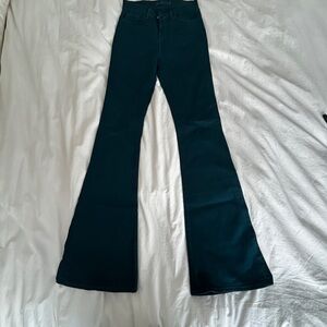 Dark Teal Flared Pants